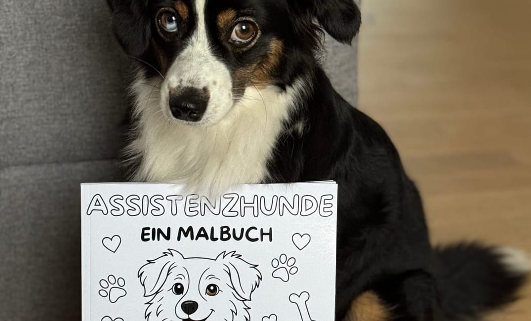 Assistenzhunde zum Ausmalen – Unser erstes Malbuch ist da! 🎨🐾