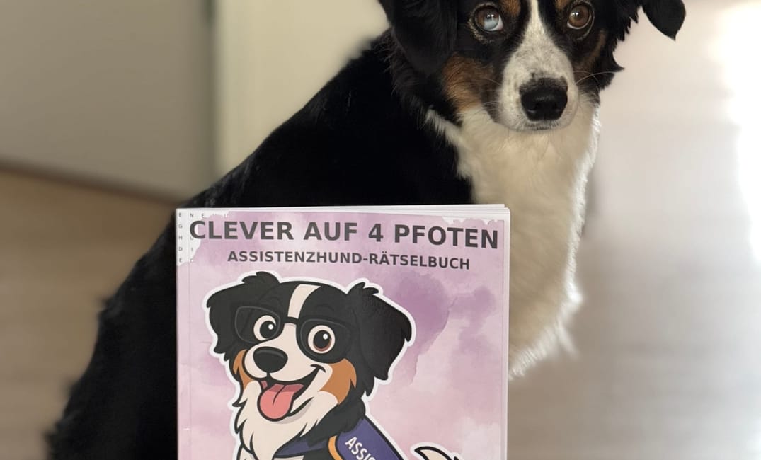 „Clever auf 4 Pfoten“ – Mein erstes Rätselbuch ist da! 🐾🧠