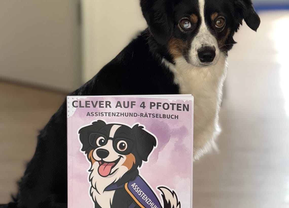 „Clever auf 4 Pfoten“ – Mein erstes Rätselbuch ist da! 🐾🧠